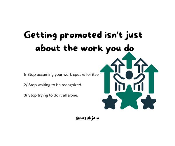 Doing high-impact work but still haven’t been promoted?